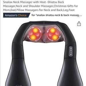 Snailax neck messager pillow